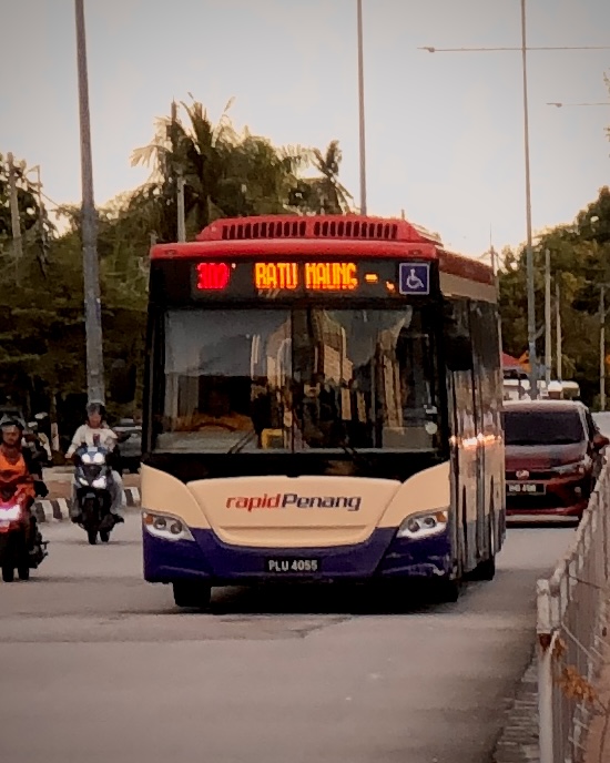 Rapid Penang public bus